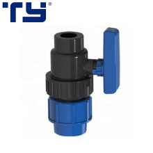 All Sizes Available Good Price Compression Accessory Female Thread Compression Single Union Ball Valve